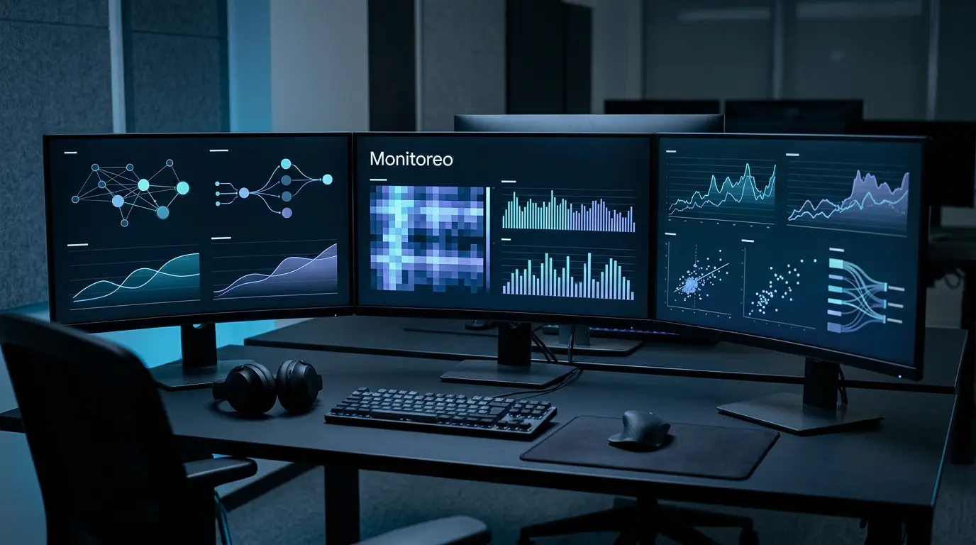 Pantallas con datos de monitoreo de integridad de partidos de esports de Sportradar